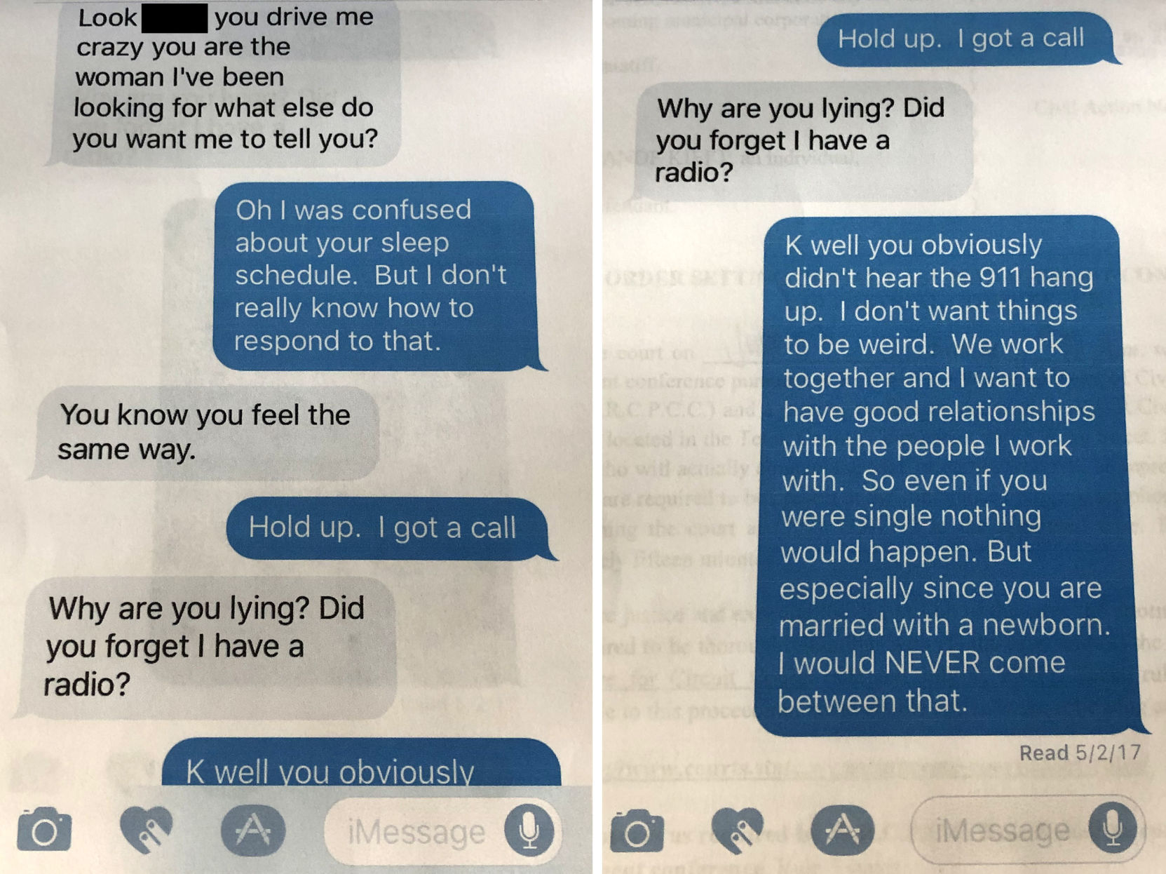 JPD text messages